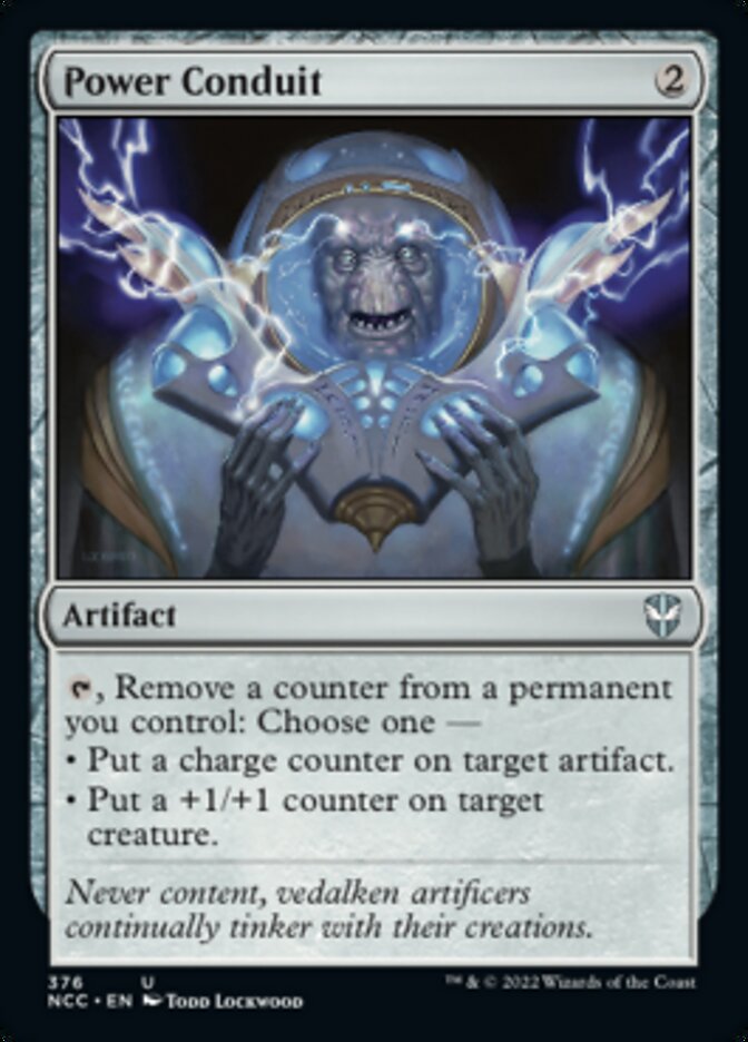 Power Conduit [Streets of New Capenna Commander] | Cards and Coasters CA