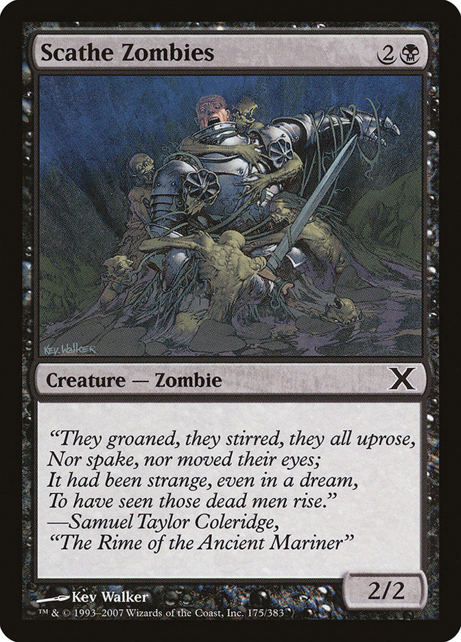 Scathe Zombies [Tenth Edition] | Cards and Coasters CA