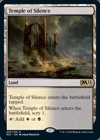 Temple of Silence [Core Set 2021] | Cards and Coasters CA