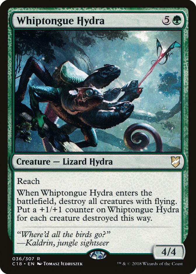 Whiptongue Hydra [Commander 2018] | Cards and Coasters CA