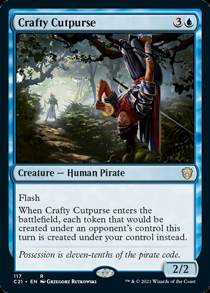 Crafty Cutpurse [Commander 2021] | Cards and Coasters CA