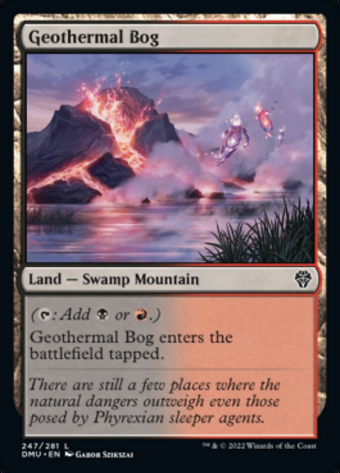 Geothermal Bog [Dominaria United] | Cards and Coasters CA