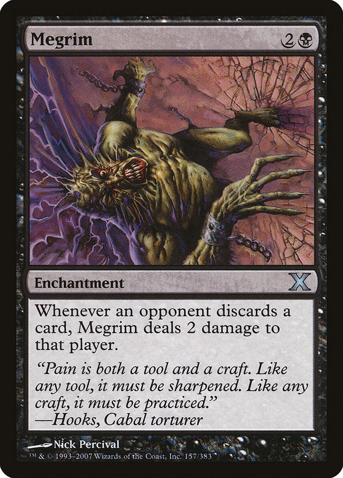 Megrim [Tenth Edition] | Cards and Coasters CA