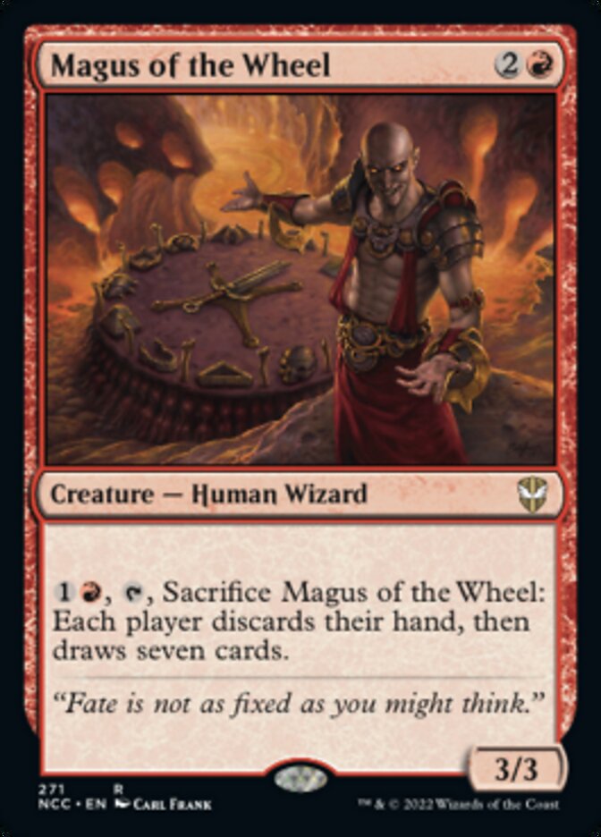 Magus of the Wheel [Streets of New Capenna Commander] | Cards and Coasters CA