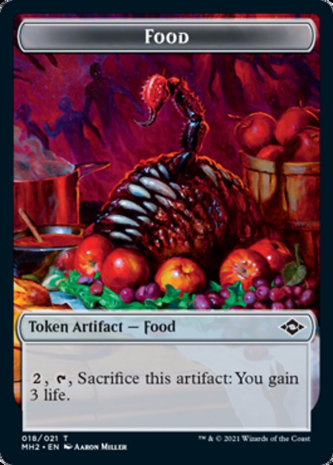 Food Token (#18) [Modern Horizons 2 Tokens] | Cards and Coasters CA