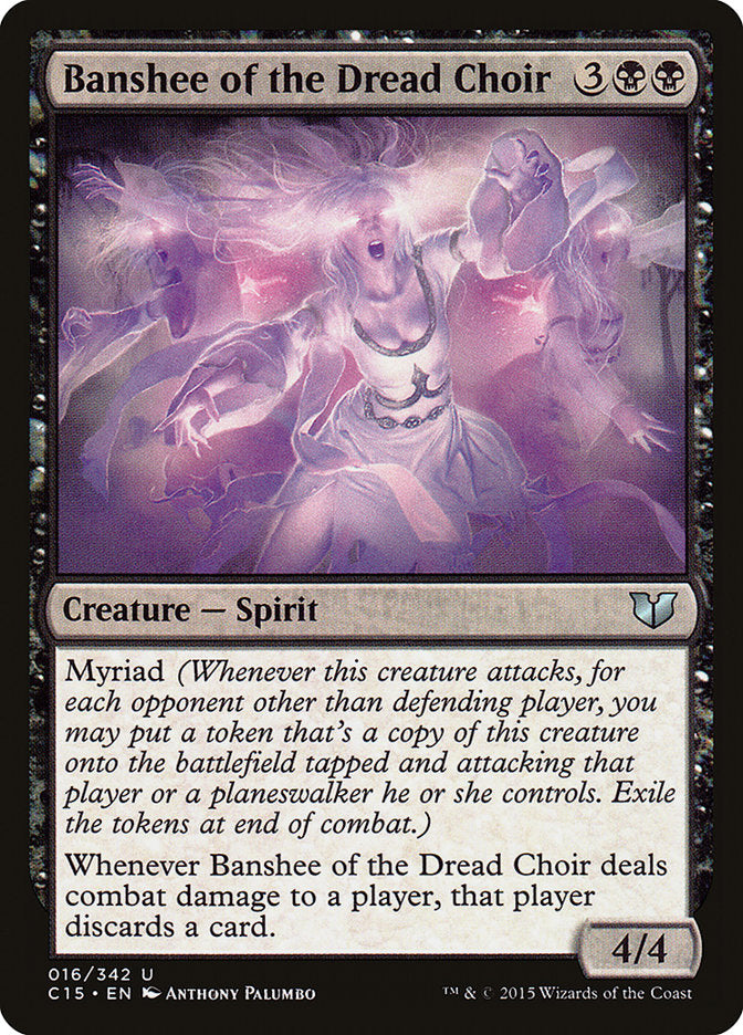 Banshee of the Dread Choir [Commander 2015] | Cards and Coasters CA