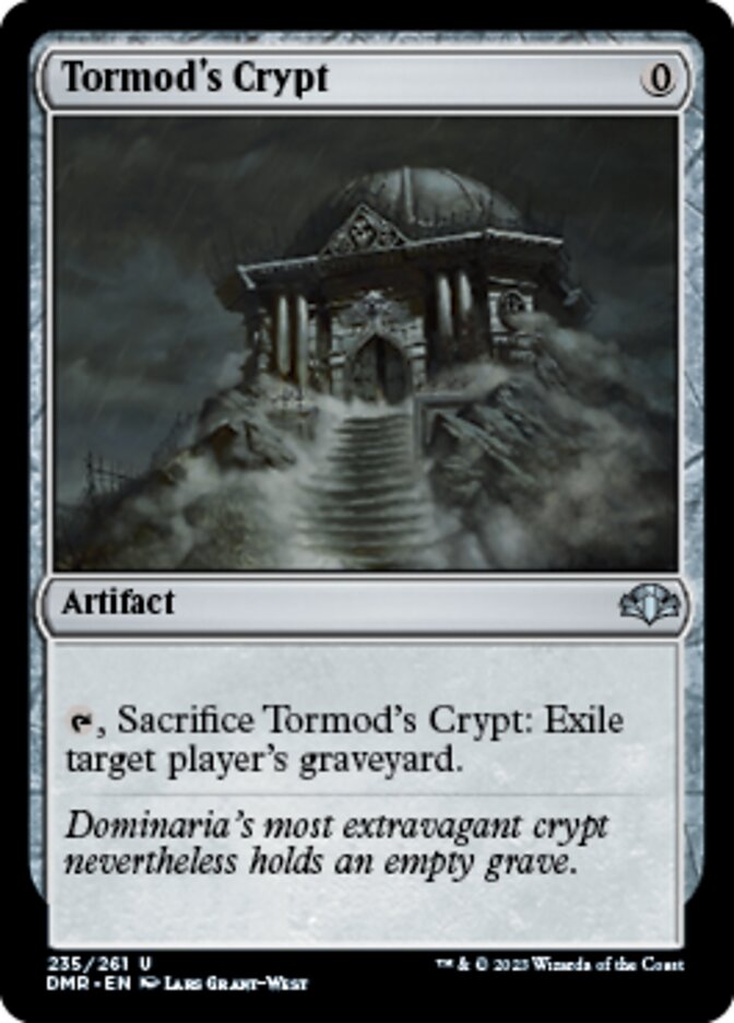 Tormod's Crypt [Dominaria Remastered] | Cards and Coasters CA