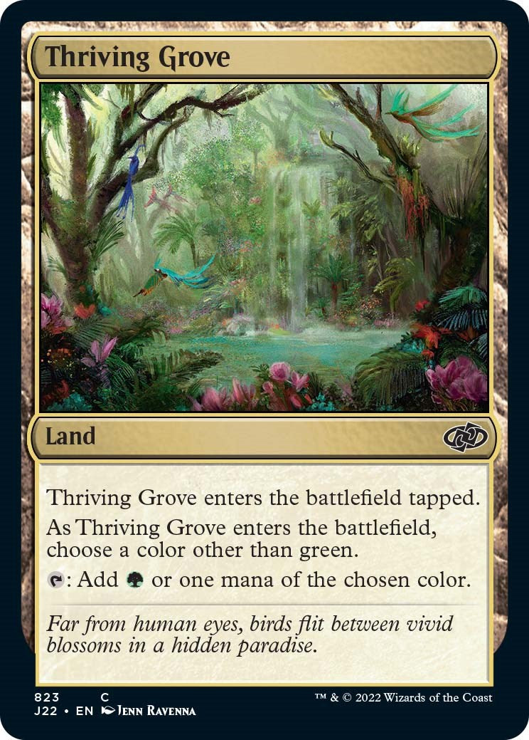 Thriving Grove [Jumpstart 2022] | Cards and Coasters CA