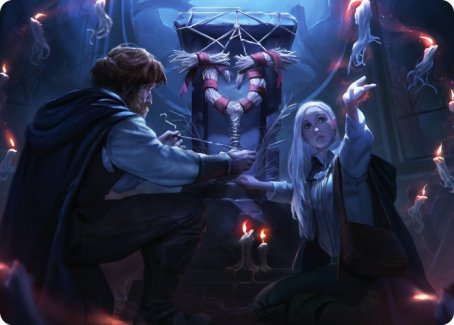Faithful Mending Art Card [Innistrad: Midnight Hunt Art Series] | Cards and Coasters CA