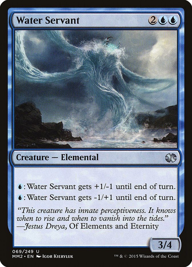 Water Servant [Modern Masters 2015] | Cards and Coasters CA