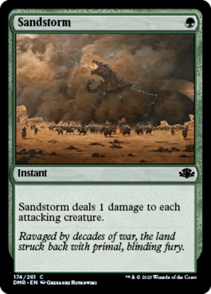 Sandstorm [Dominaria Remastered] | Cards and Coasters CA