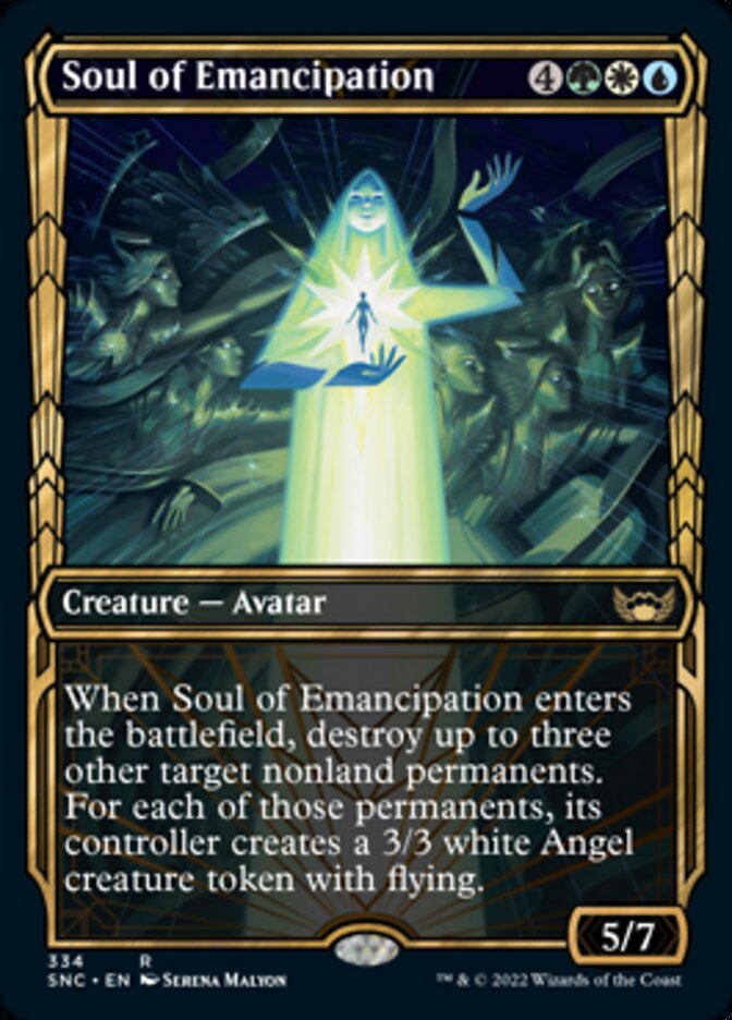Soul of Emancipation (Showcase Golden Age) [Streets of New Capenna] | Cards and Coasters CA