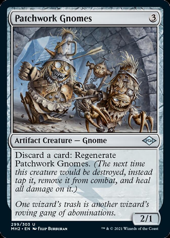 Patchwork Gnomes (Foil Etched) [Modern Horizons 2] | Cards and Coasters CA