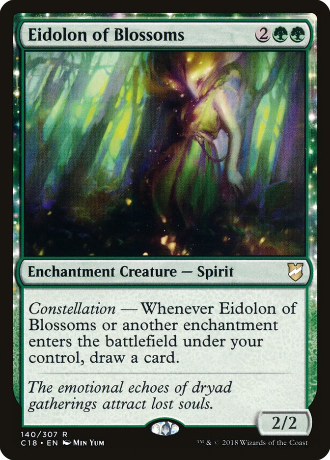 Eidolon of Blossoms [Commander 2018] | Cards and Coasters CA