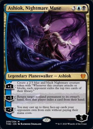 Ashiok, Nightmare Muse [Theros Beyond Death] | Cards and Coasters CA