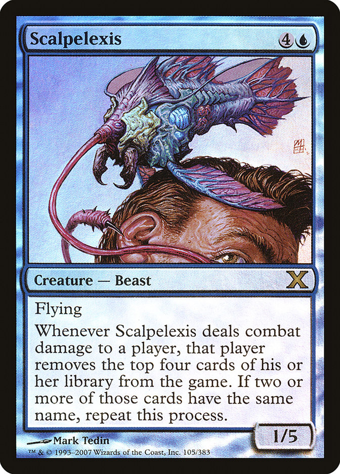 Scalpelexis (Premium Foil) [Tenth Edition] | Cards and Coasters CA