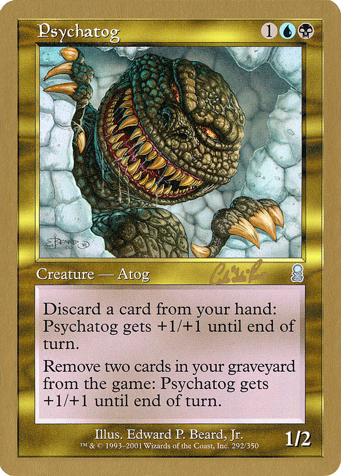 Psychatog (Carlos Romao) [World Championship Decks 2002] | Cards and Coasters CA