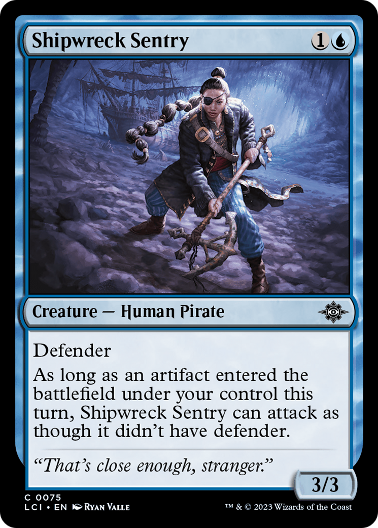 Shipwreck Sentry [The Lost Caverns of Ixalan] | Cards and Coasters CA