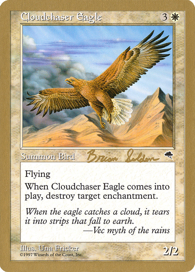 Cloudchaser Eagle (Brian Selden) [World Championship Decks 1998] | Cards and Coasters CA