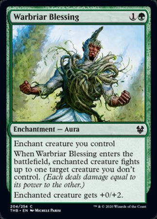 Warbriar Blessing [Theros Beyond Death] | Cards and Coasters CA