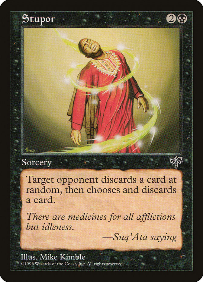 Stupor [Mirage] | Cards and Coasters CA