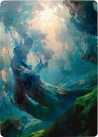 Forest 3 Art Card [Zendikar Rising Art Series] | Cards and Coasters CA