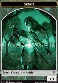 Spirit Double-sided Token [Commander 2016] | Cards and Coasters CA