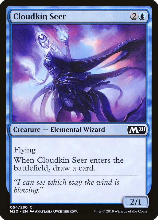 Cloudkin Seer [Core Set 2020] | Cards and Coasters CA