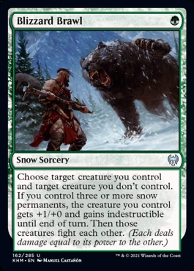 Blizzard Brawl [Kaldheim] | Cards and Coasters CA
