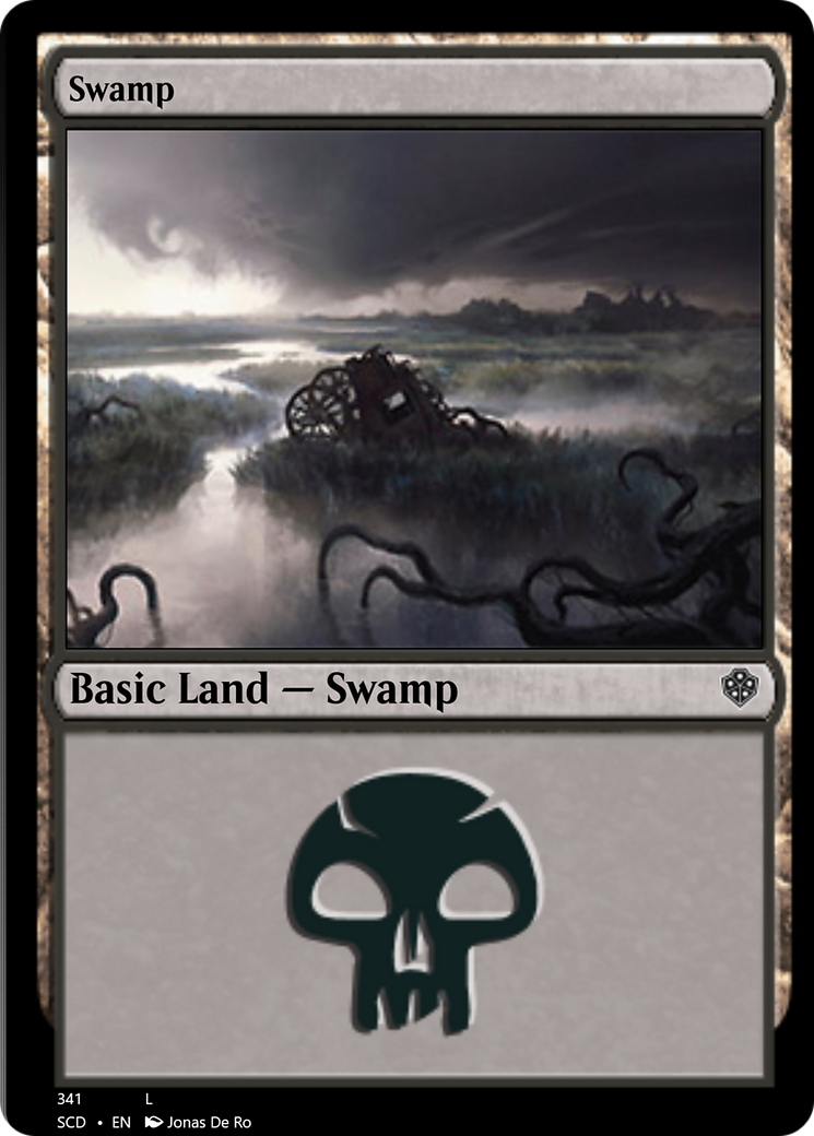 Swamp [Starter Commander Decks] | Cards and Coasters CA