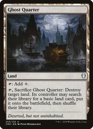 Ghost Quarter [Commander Anthology Volume II] | Cards and Coasters CA