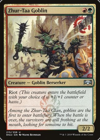 Zhur-Taa Goblin [Ravnica Allegiance] | Cards and Coasters CA