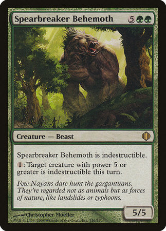 Spearbreaker Behemoth [Shards of Alara] | Cards and Coasters CA