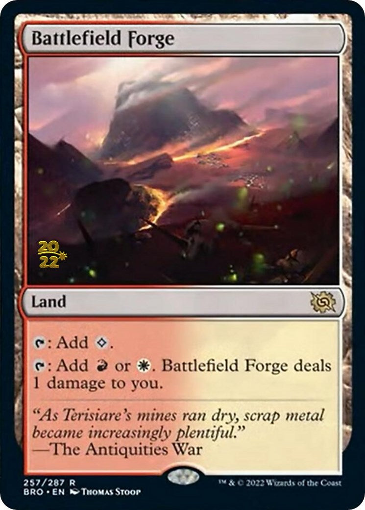 Battlefield Forge [The Brothers' War: Prerelease Promos] | Cards and Coasters CA