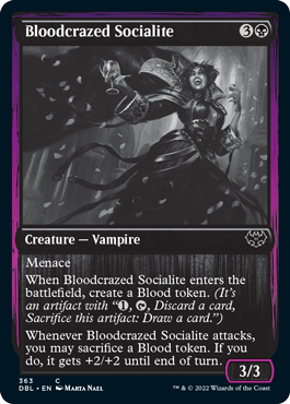 Bloodcrazed Socialite [Innistrad: Double Feature] | Cards and Coasters CA