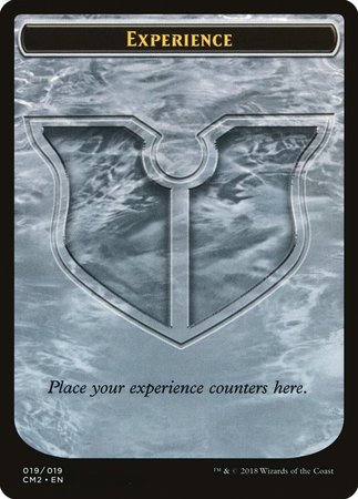 Experience Card [Commander Anthology Volume II Tokens] | Cards and Coasters CA