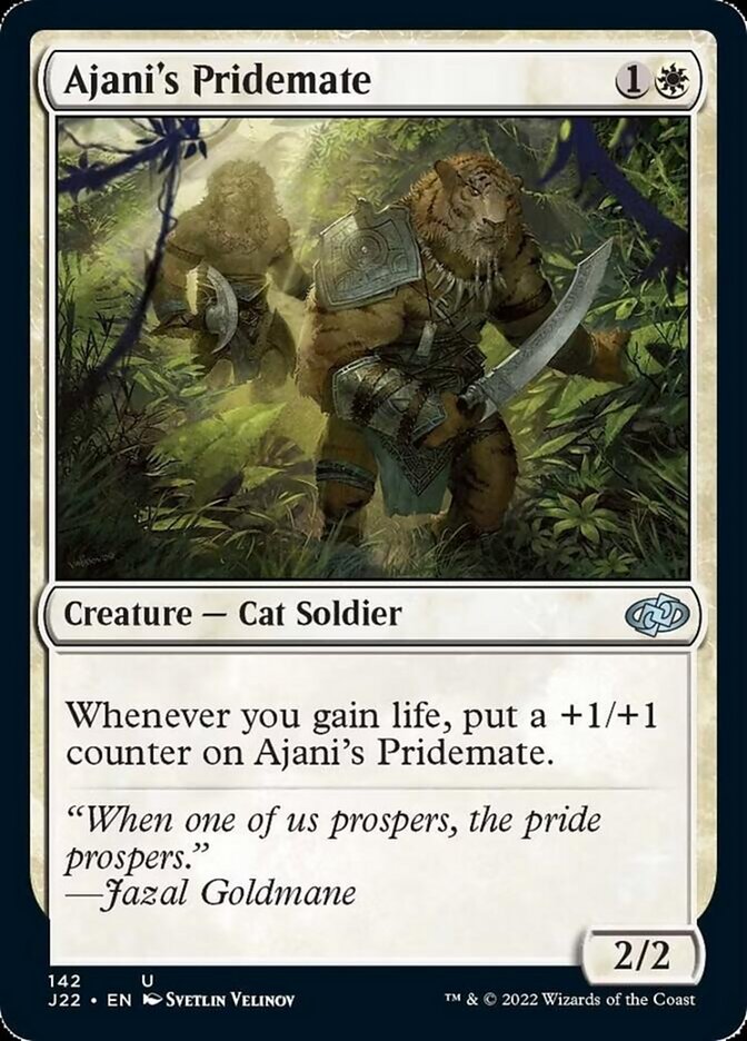 Ajani's Pridemate [Jumpstart 2022] | Cards and Coasters CA