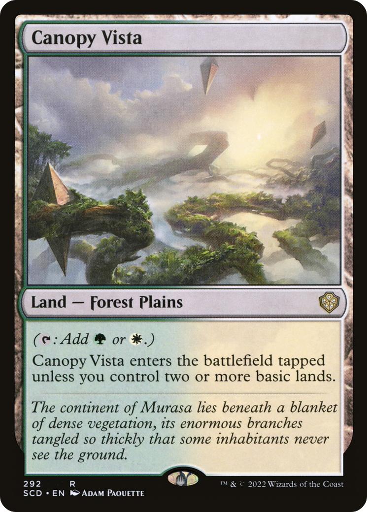 Canopy Vista [Starter Commander Decks] | Cards and Coasters CA