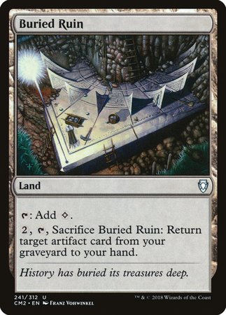 Buried Ruin [Commander Anthology Volume II] | Cards and Coasters CA