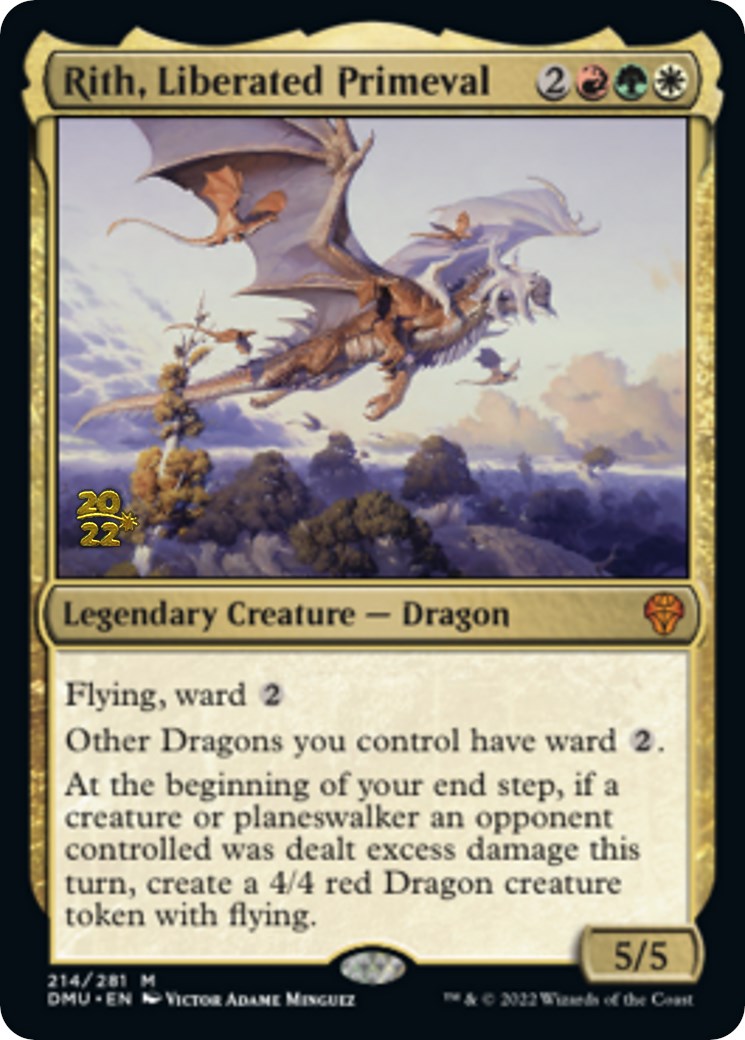 Rith, Liberated Primeval [Dominaria United Prerelease Promos] | Cards and Coasters CA