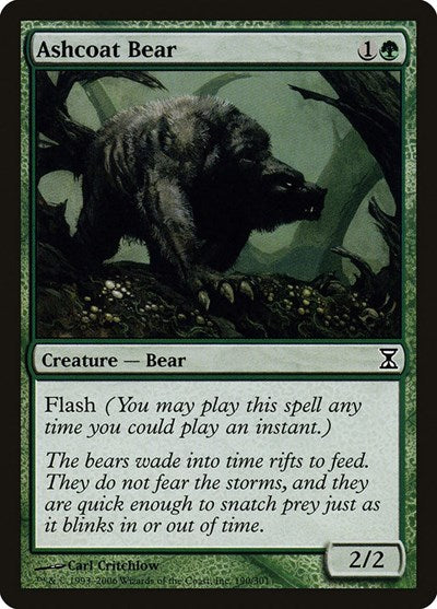 Ashcoat Bear [Time Spiral] | Cards and Coasters CA