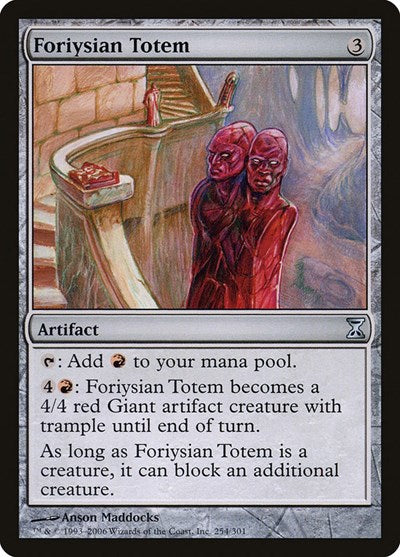 Foriysian Totem [Time Spiral] | Cards and Coasters CA