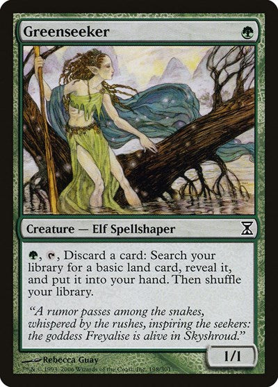 Greenseeker [Time Spiral] | Cards and Coasters CA