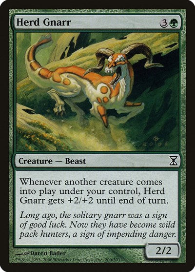 Herd Gnarr [Time Spiral] | Cards and Coasters CA