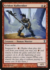 Keldon Halberdier [Time Spiral] | Cards and Coasters CA