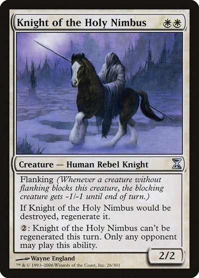 Knight of the Holy Nimbus [Time Spiral] | Cards and Coasters CA