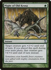 Might of Old Krosa [Time Spiral] | Cards and Coasters CA