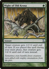 Might of Old Krosa [Time Spiral] | Cards and Coasters CA