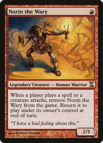 Norin the Wary [Time Spiral] | Cards and Coasters CA