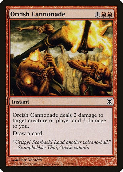 Orcish Cannonade [Time Spiral] | Cards and Coasters CA
